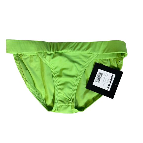 Norma Kamali Green Cheeky Bikini Bottom MEDIUM Quiet Luxury Minimalist $60 NEW - Picture 4 of 9